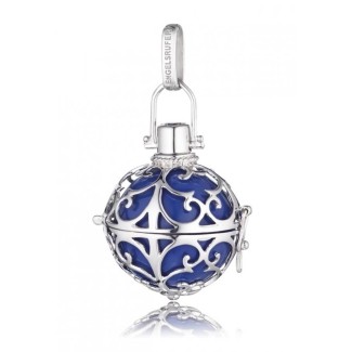 Engelsrufer average pendant in silver and blue ball-ER-07-M