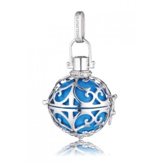 Silver and turquoise ball medium pendant Engelsrufer