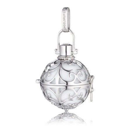 Small pendant Engelsrufer silver and white ball-ER01S