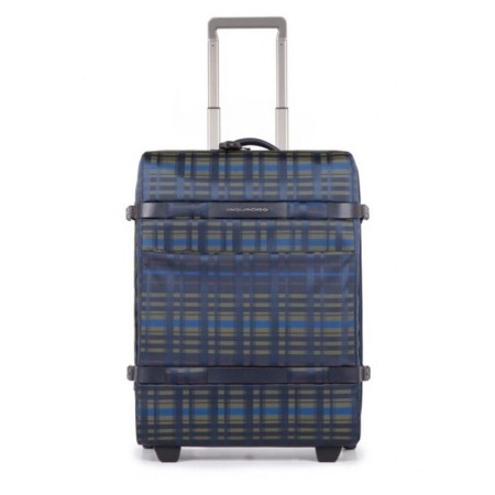 Piquadro Move2-BV3877M2 cabin trolley Slim/CHECKBL