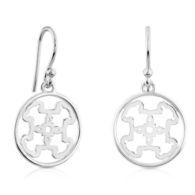 Orecchini ad uncino Tous Mosaico in argento - 618203510