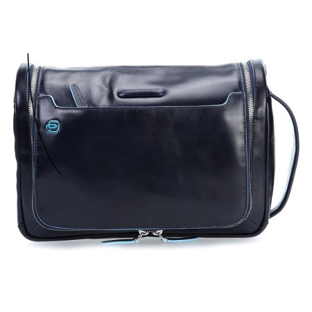 Beauty groß blau Leder Piquadro Linie Blue Square