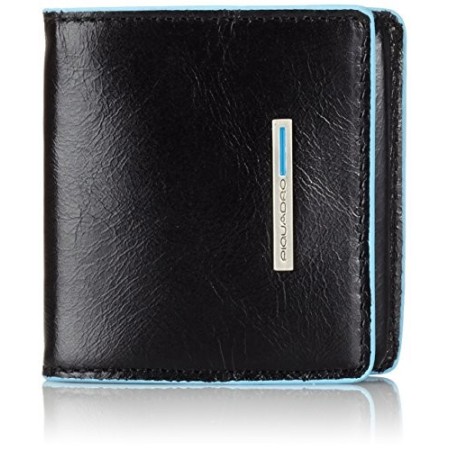 Quadratische Geldbörse Black-Piquadro PU2634B2/N