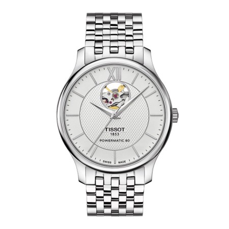 Automatic Watch Tissot Tradition Open Heart-T0639071103800