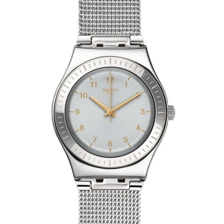 Swatch-Uhr YLS186G Stahl Nachrichten-Frau Quitness