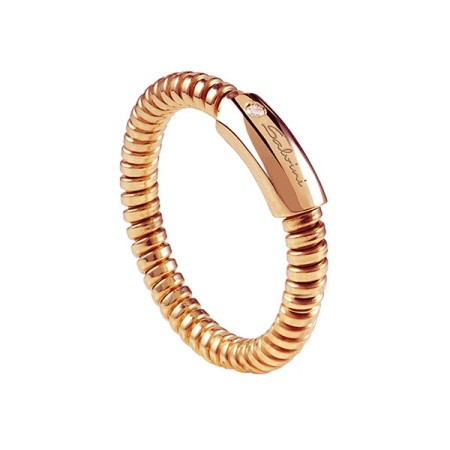 Rose Gold Diamond Ring Salvini Minimal Pop
