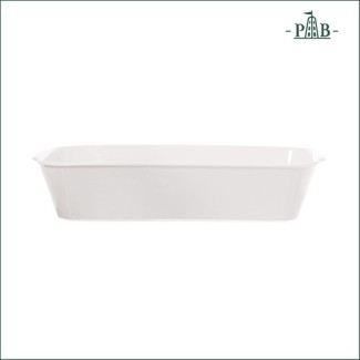 White Porcelain Oval Ramekin Anghiari