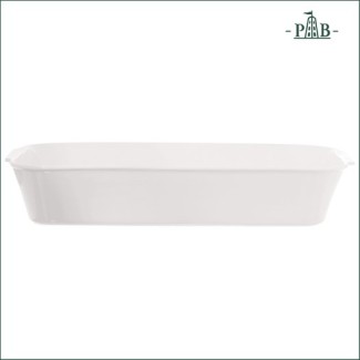White Porcelain Oval Ramekin Anghiari