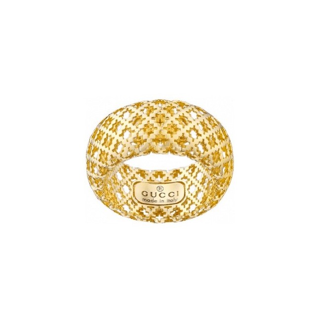 Band ring yellow gold Gucci Diamantissima