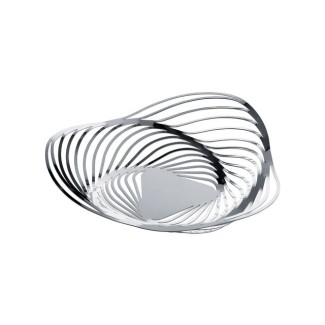 Alessi Trinity polierten Stahl Obst Schüssel-ACO03