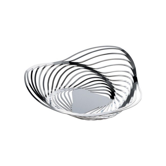 Alessi Trinity polierten Stahl-Korb-ACO02