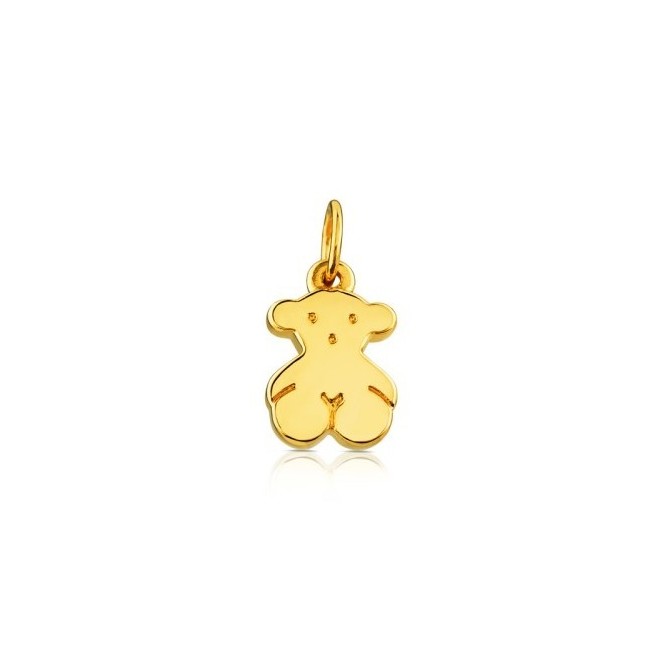 Tous Bear average pendant in 18kt yellow gold-015904100