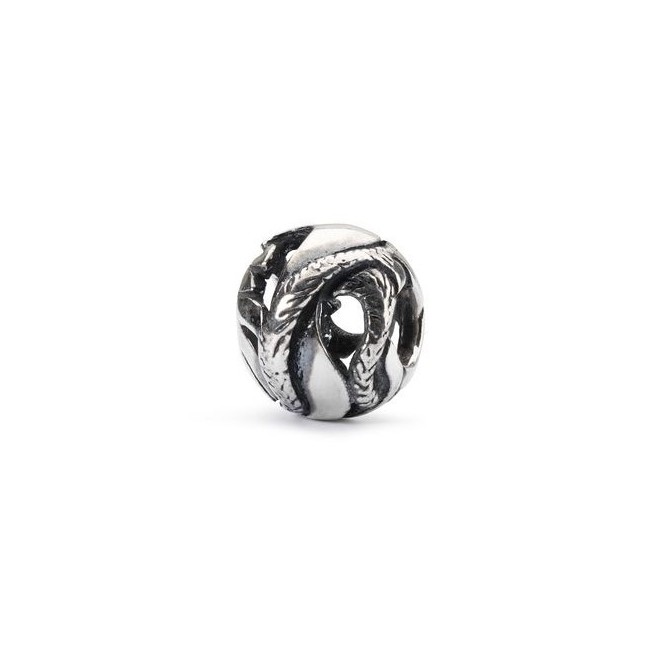 Feather of liberty silver Trollbeds beads
