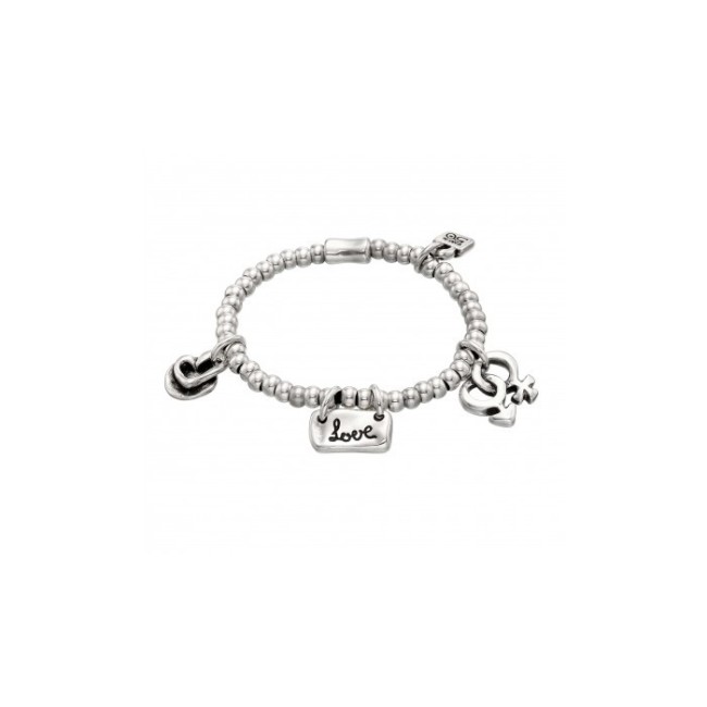 De50-PUL1288MTL0000M Elastic bracelet Love One