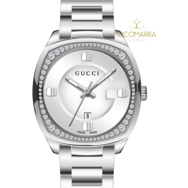 Gucci Diamant Damenuhr GG2570-YA142506