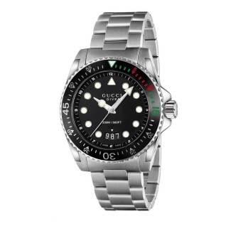 Gucci black Divas with green and Red bezel-YA136208