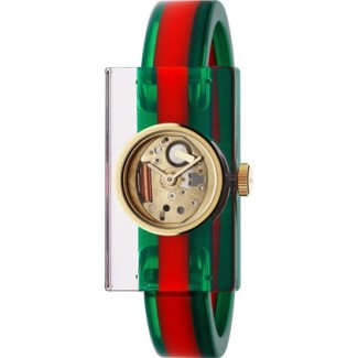 Orologio Gucci Vintage Web Watch Plexiglass - YA143501