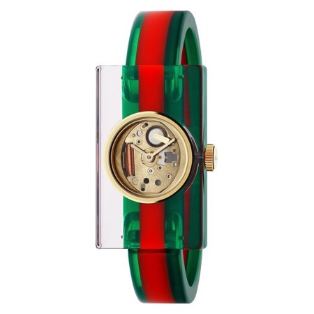Orologio Gucci Vintage Web Watch Plexiglass - YA143501