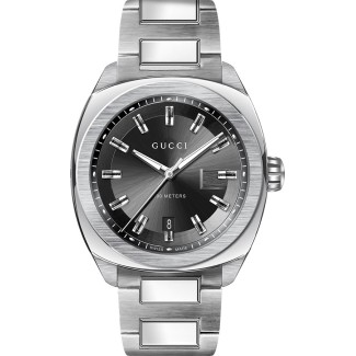  Herrenuhr Gucci GG2570 schwarzes Zifferblatt - YA142201