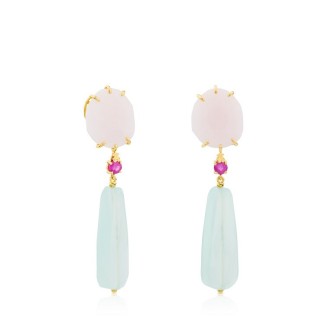 Tous Ohrringe Gold Edelstein -Ethereal - 612613000