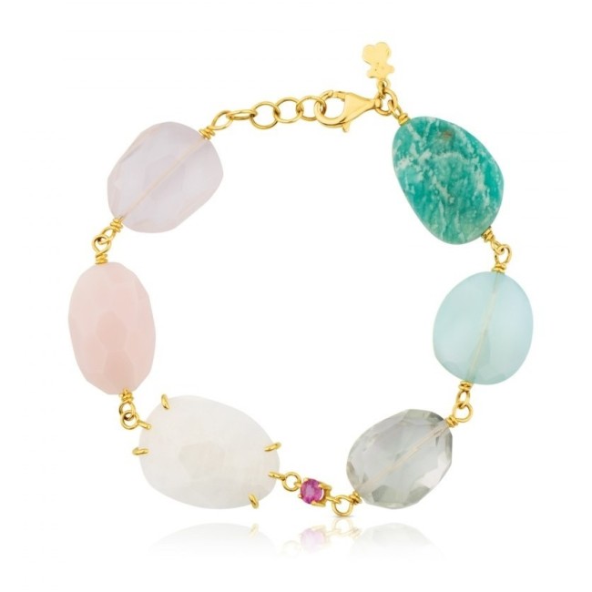 Bracciale Tous Ethereal oro e pietre - 612611020