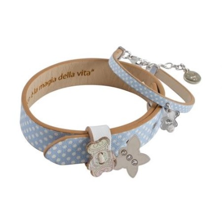 Couple bracelets Keep Me Blue Dots Nanan-KMN23VFPFC