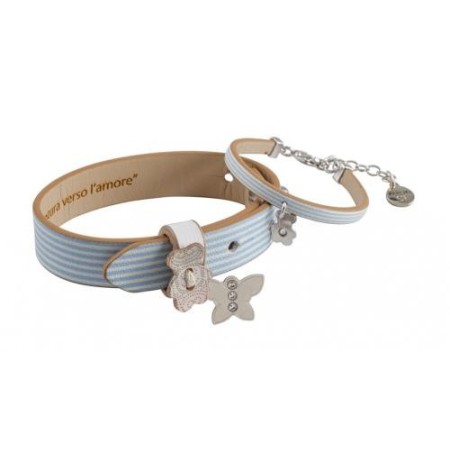 Coppia bracciali Keep Me Riga Azzurra Nanan - KMN23VFRFC