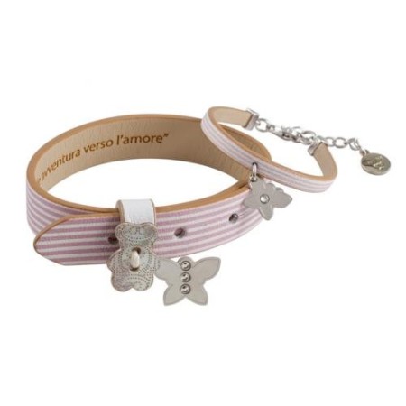 Coppia bracciali Keep Me Riga Rosa Nanan - KMN23VFRFR