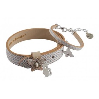 Couple bracelets Keep Me Roar Beige Nanan-KMN23VFSFB