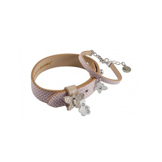Coppia bracciali Keep Me Rombo Rosa Nanan - KMN23VFSFR