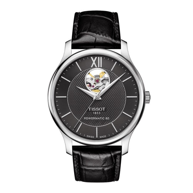 Automatic Tissot Watch T-Tradition Open Heart-T0639071605800