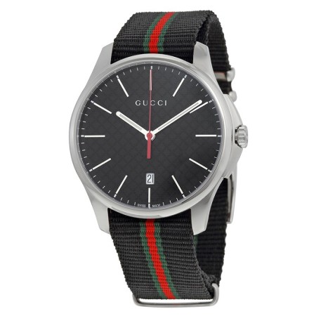 Orologio Gucci G-Timeless large slim nero - YA126321