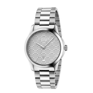 Gucci Uhr G-Timeless Medium Diamantmuster -YA126459