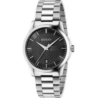 Gucci Uhr G-Timeless Medium Schwarz-YA126457