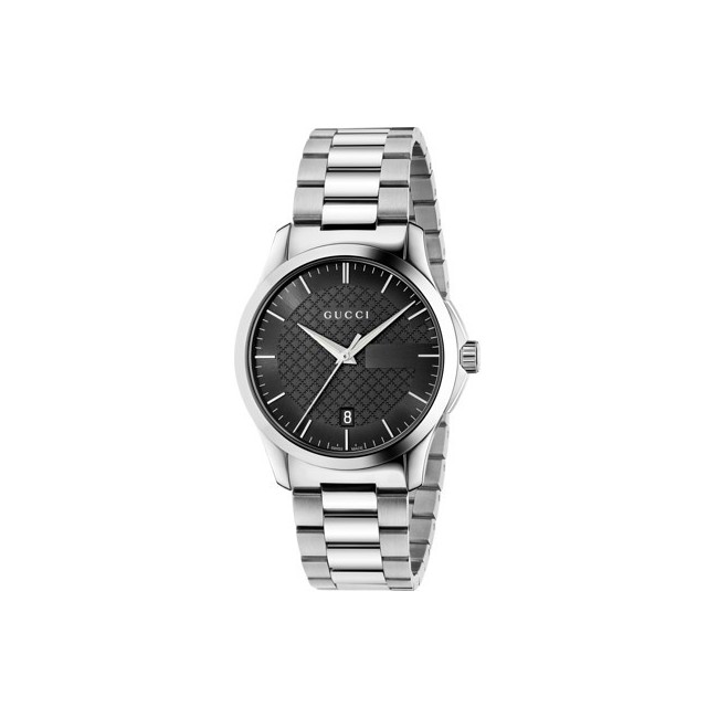 Gucci Uhr G-Timeless Medium Schwarz-YA126457