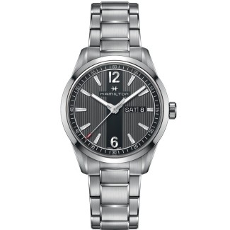 Hamilton Watch Broadway Day Date Quartz Black-H43311135