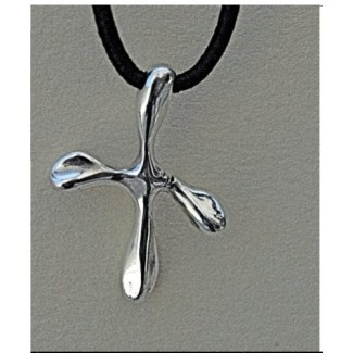 Silver Cross with broken arm Trouble mater