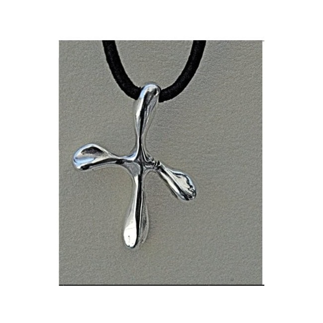 Silver Cross with broken arm Trouble mater