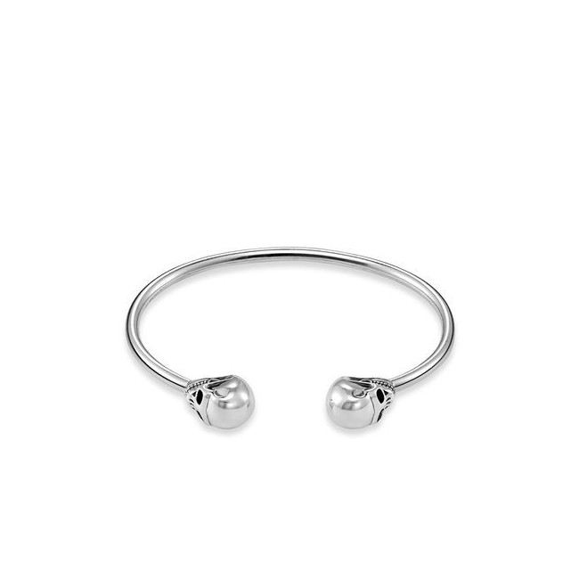 Bracciale rigido Thomas Sabo con Teschi