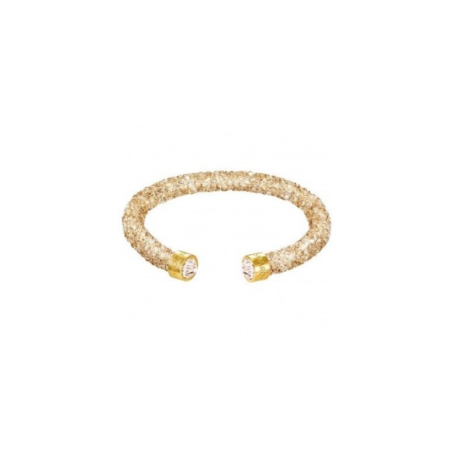 Swarovski Crystaldust bracciale 1giro Golden Crystal M