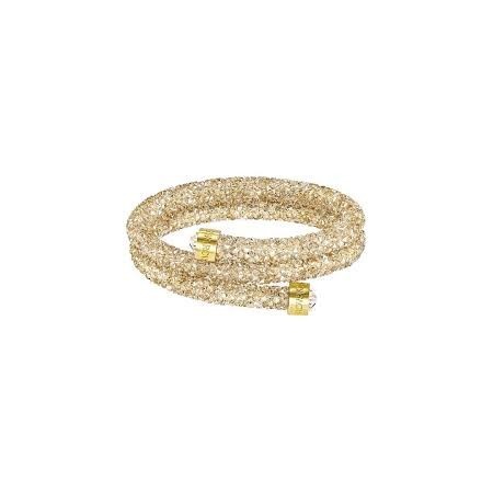 Crystaldust double bracelet Swarovski gold S