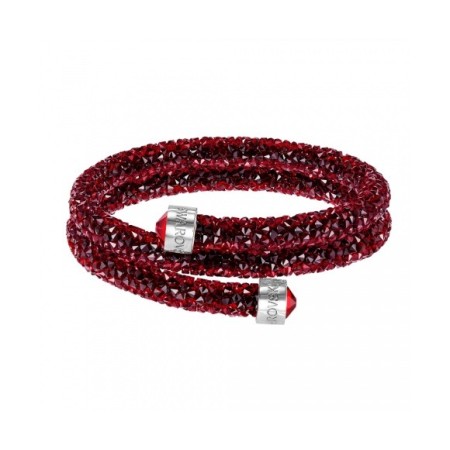 Crystaldust double bracelet Swarovski Red S