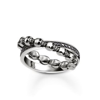 Thomas Sabo Doppelzimmer Ring mit Schädel-TR21046431154