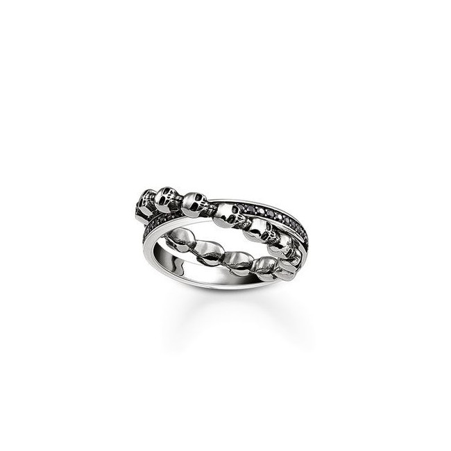 Thomas Sabo Doppelzimmer Ring mit Schädel-TR21046431154