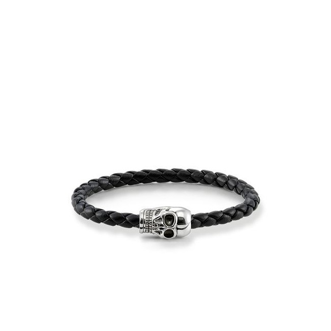 Thomas Sabo bracelet leather skull-UB001082311L19