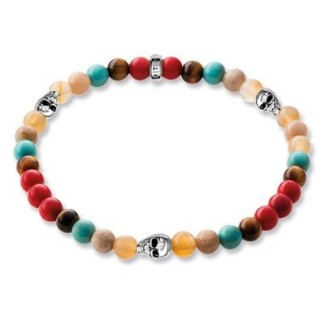 Bracciale Thomas Sabo multicolor e multimateriale - A15118837L