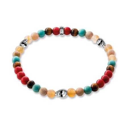 Bracciale Thomas Sabo multicolor e multimateriale - A15118837L