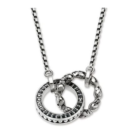 Thomas Sabo necklace with pave skull - KE149864311L
