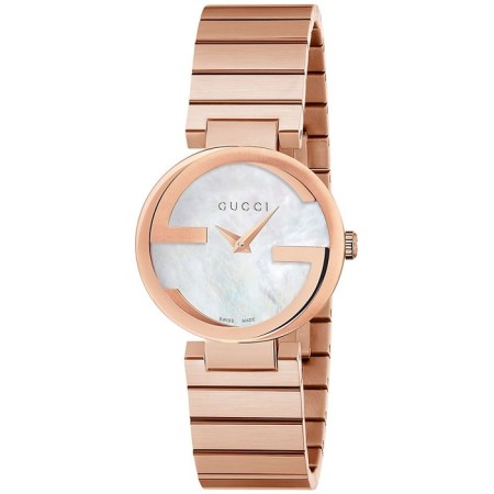 Orologio Gucci Interlocking small Pvd Rosè- YA133515