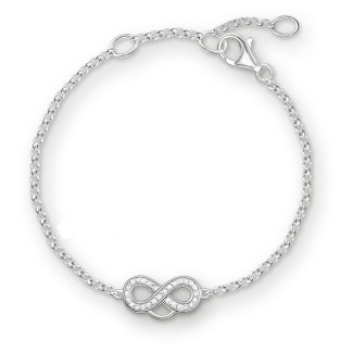 Bracciale Thomas Sabo Infinito pavè - X020305114L195V